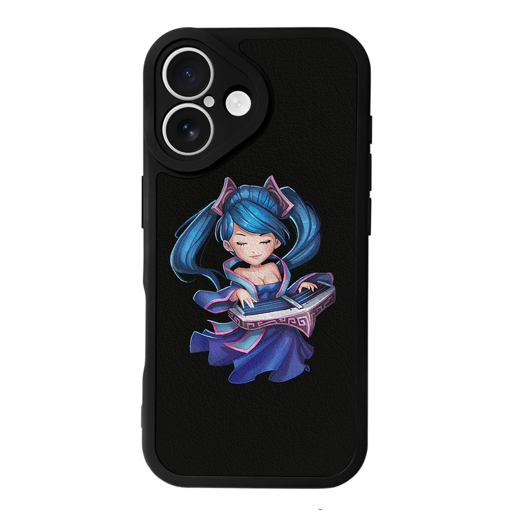 （画像用） リーグ・オブ・レジェンド League of Legends LOL 【iPhone 16シリーズ対応】シリコンスマホケース（レザー調） 材質：シリコン